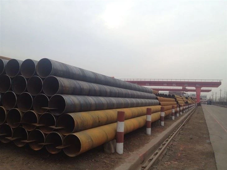 API 5L Q235B SSAW Spiral Welded Carbon Steel Pipe