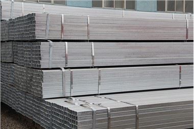 40x40 квадратна тръба SHS горещо поцинкована квадратна стоманена тръба